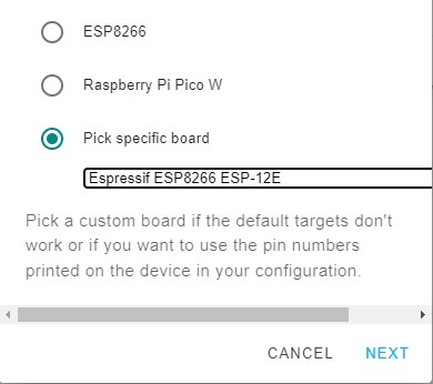 support page image - esp board type