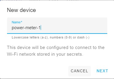 new device - power-meter-1